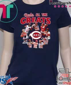 Cincinnati Reds All-time Greats Players Signatures 2020 T-Shirt