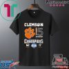 Clemson Tigers 15 Straight Champions Clemson 62 – 17 Virginia Gift T-Shirt
