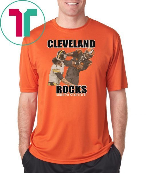 Cleveland Rocks Rudolph Started It 2020 Shirt