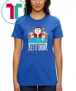 Cocaine Santa Let It Snow Gift T-Shirts