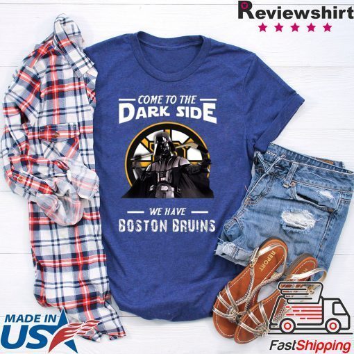 Come To The Dark Side We Have Boston Bruins 2020 T-Shirt