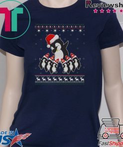 Cute Penguin Ugly Christmas Gift T-Shirt