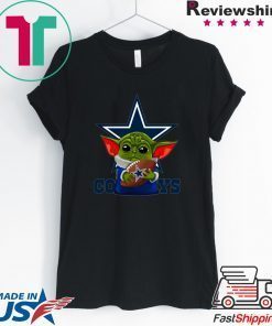 Dallas Cowboys baby Yoda Rugby Gift T-Shirt