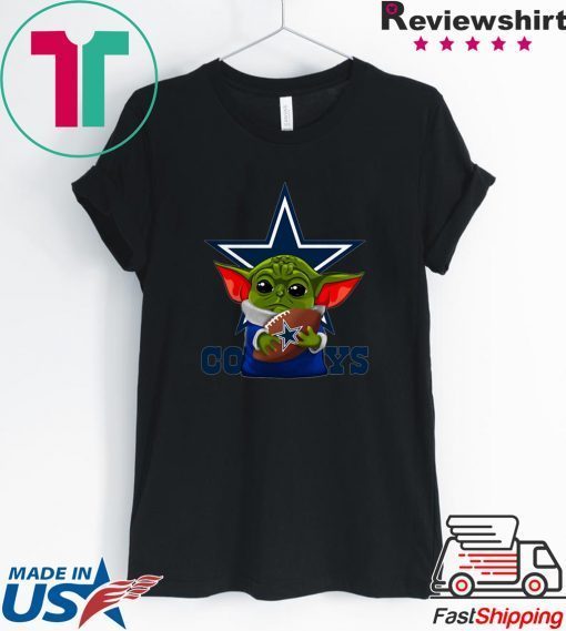 Dallas Cowboys baby Yoda Rugby Gift T-Shirt