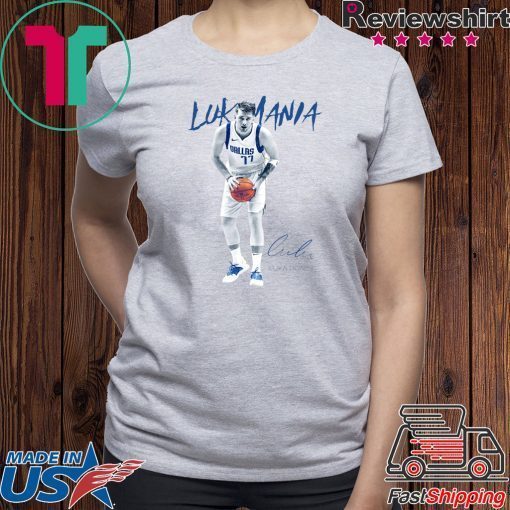 Dallas Mavericks Luka Doncic Signature 2020 T-Shirt