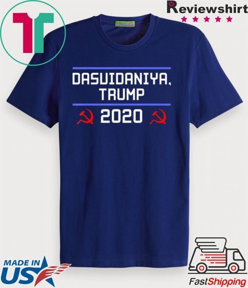 Dasvidaniya Trump 2020 Russia Anti-Donald Trump Shirt