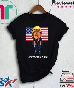 Diva Duds UNPEACHABLE ME Trump Anti Impeachment Gift T-Shirt
