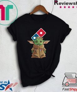 Dominos Pizza Baby Yoda Gift T-Shirts