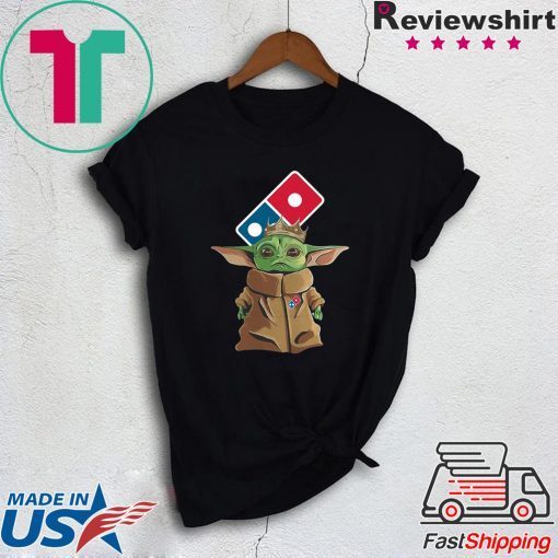 Dominos Pizza Baby Yoda Gift T-Shirts