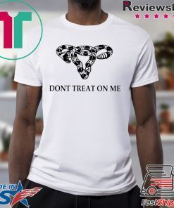 Don’t Tread on Me Uterus rattlesnake Funny T-Shirt