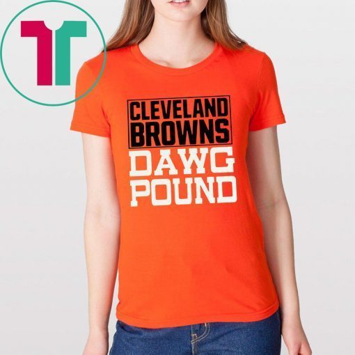 Freddie Kitchens Cleveland Browns Dawg Pound Tee Shirt