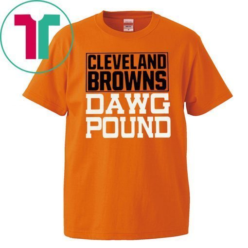 Freddie Kitchens Cleveland Browns Dawg Pound Tee Shirt