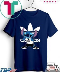 Funny Stitch Adidas Gift T-Shirt