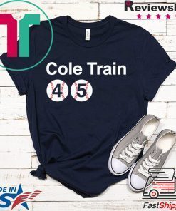 Gerrit Cole Cole Train Officially MLBPA Licensed Gift T-Shirt