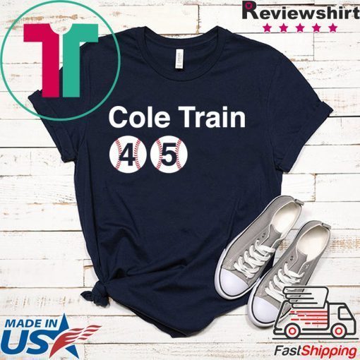 Gerrit Cole Cole Train Officially MLBPA Licensed Gift T-Shirt