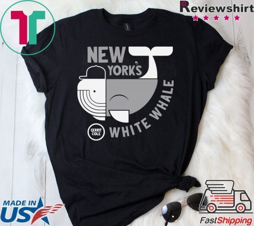 Gerrit Cole New York's White Whale Gift T-Shirt