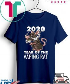 Happy New Year 2020 – Year Of The Vaping Rat Gift T-Shirt