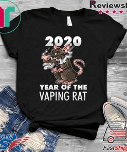 Happy New Year 2020 – Year Of The Vaping Rat Gift T-Shirt