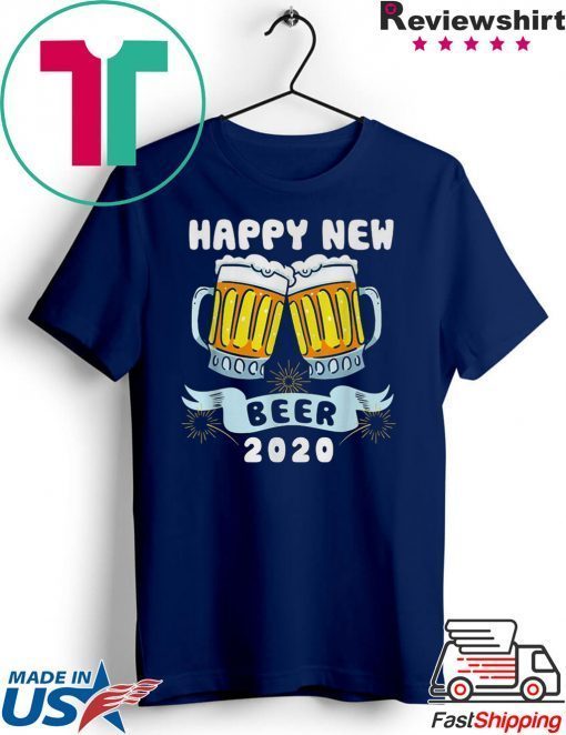 Happy New Year beer 2020 Gift T-Shirt