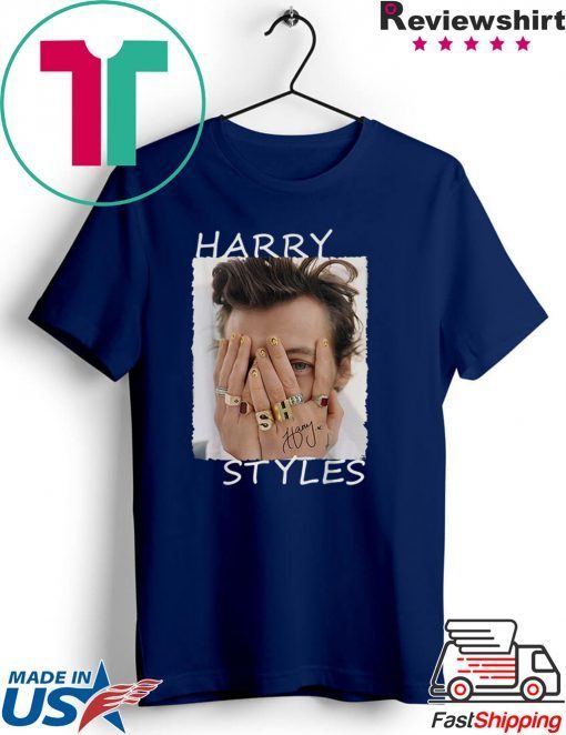 Harry Styles signature One Direction band Gift T-Shirts