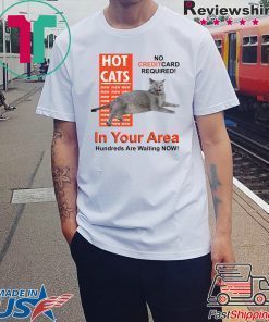 Hot Cats In Your Area Gift T-Shirt
