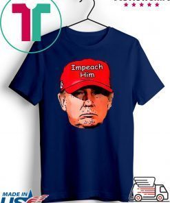 Impeach Trump Stupid Red Cap Joke Democrat USA Impeachment Gift T-Shirt
