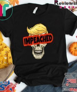 Impeached Trump 45 3rd President - Donald Trump Impeachment Day Gift T-Shirt