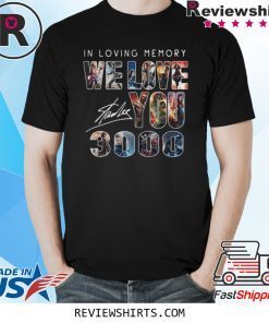In loving memory we love you 3000 Marvel Avengers Signature T-Shirt