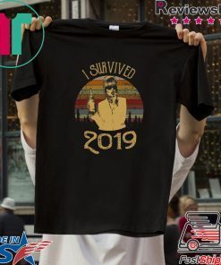 Jennifer Saunders I Survived 2019 Vintage Gift T-Shirt
