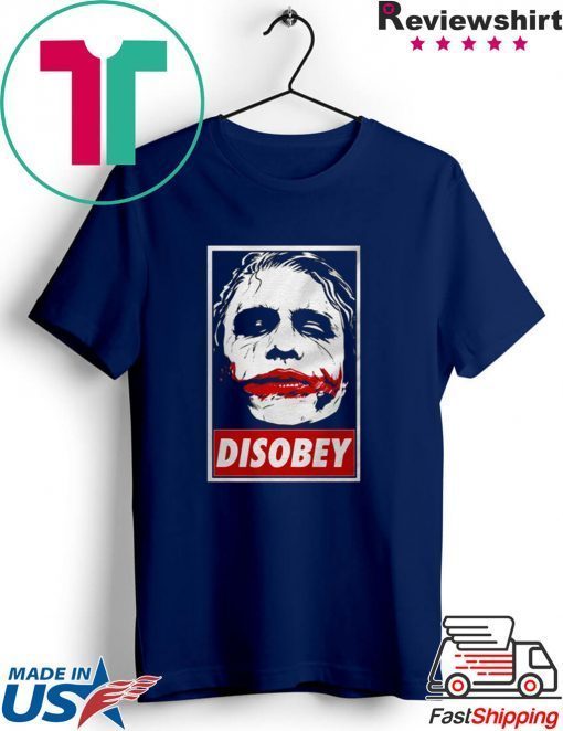 Joaquin Phoenix Joker Disobey Gift T-Shirt