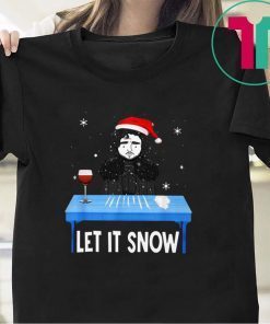 Jon Snow Let It Snow Christmas Gift T-Shirt