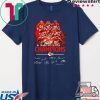 Kansas City Chiefs players 2019 afc west division champions signatures Gift T-Shirts