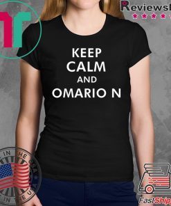 Keep Calm And Omarion Tee Shirts