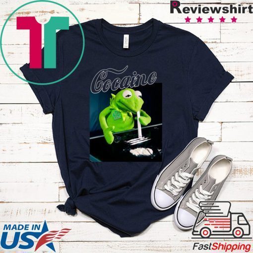 Kermit the frog doing coke Gift T-Shirts