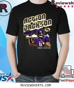 Lamar Jackson's 'Action Jackson' Tee Shirt