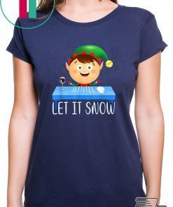 Let It Snow ELF Cocaine Gift T-Shirts