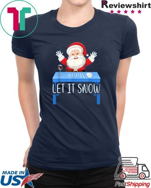 Let It Snow Santa Coke 2020 T-Shirts