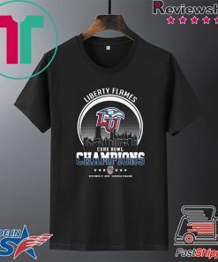 Liberty Flames Cure Bowl Champions 2019 City Gift T-Shirt