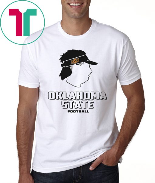 Mike Gundy Mullet Tee Shirt Oklahoma State Cowboys Football