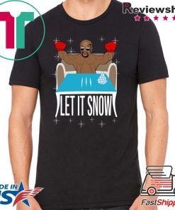 Mike Tyson Walmart Cocaine Santa Let It Snow Gift T-Shirt