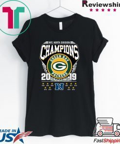 NFC North Division Champions Green Bay Packers 2019 Gift T-Shirt