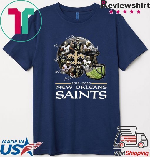 New Orleans Saints 2019 2020 And Signatures 2020 T-Shirt