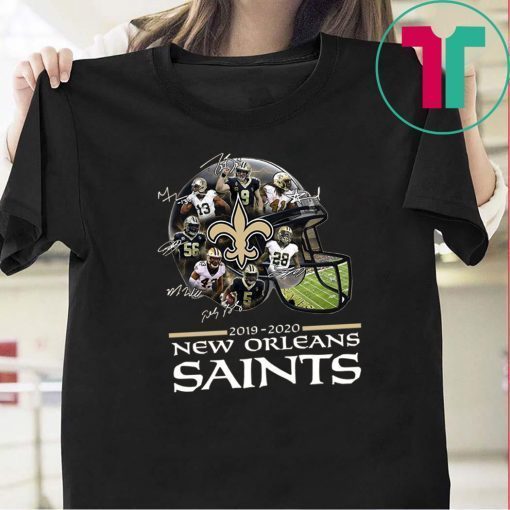 New Orleans Saints 2019 2020 And Signatures 2020 T-Shirt