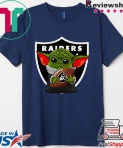 Oakland Raider baby Yoda Rugby Gift T-Shirt