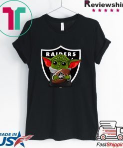 Oakland Raider baby Yoda Rugby Gift T-Shirt