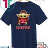 Star Wars Baby Yoda hug Ohio State Buckeyes Unisex T-Shirt