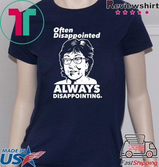 Often Disappointed, Always Disappointing Defeat Collins Gift T-Shirt