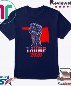 Oklahoma For President Donald Trump 2020 Election Us Flag Tee Shirt