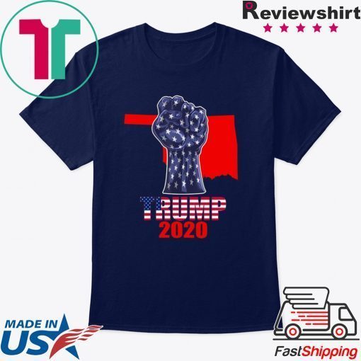 Oklahoma For President Donald Trump 2020 Election Us Flag Tee Shirt