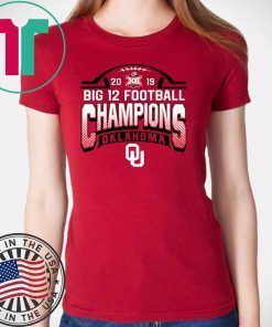 Oklahoma Sooners 2019 Big 12 Football Champions 2020 T-Shirt